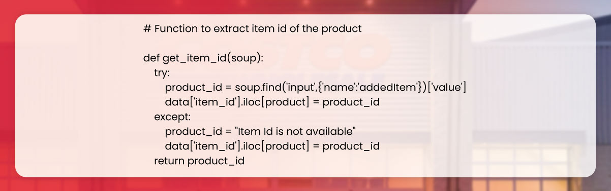 Function-for-Extracting-Item-Id-of-a-Product